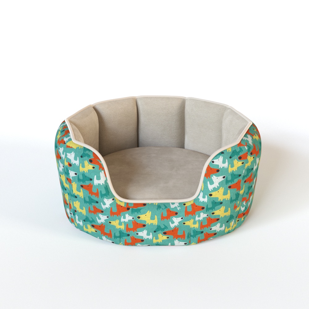 Popular Cotton Linen Dog Kennel Multi-shape Cat Kennel Dog Kennel Pet Bed