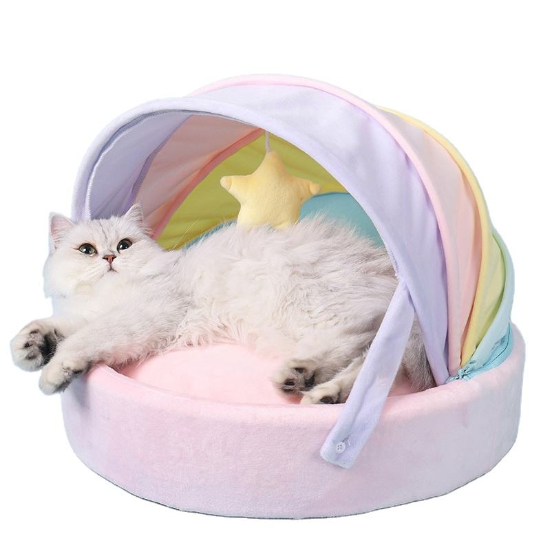 Luxury Cat Sofa Pet Bed Four Seasons Available Mat Dog Kennels Pet Supplies