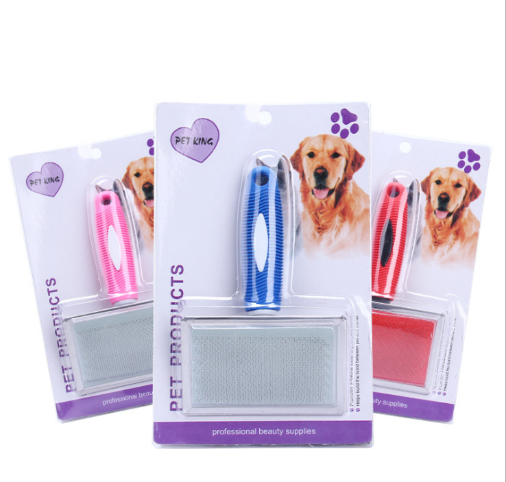 Cheaper Price Pet Hair Brush Remover Cat Dog Pet Grooming Comb