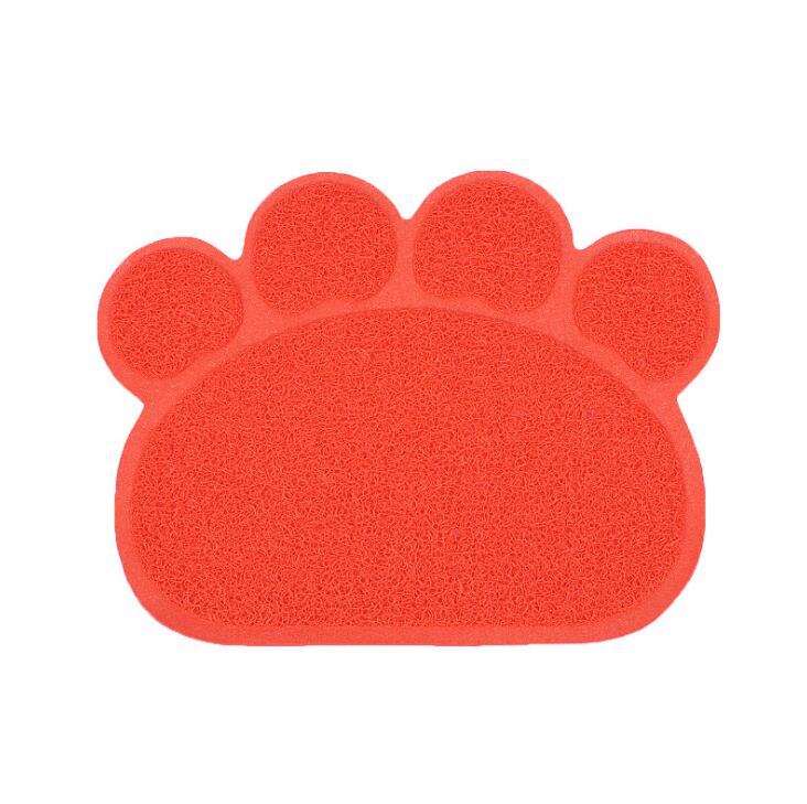 Pvc Cat Litter Mat Best Selling Stocked Eco-friendly Colorful Nonslip Waterproof Pet Beds &amp; Accessories For Cats 40*30cm 10 Pcs