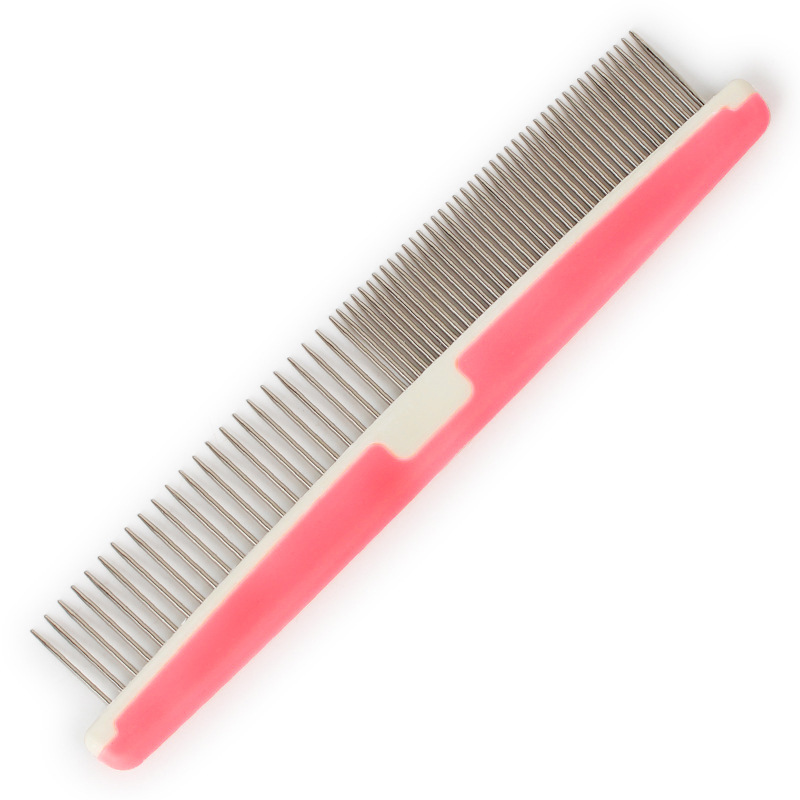 Manufacturer Direct Wholesale Color Plastic Pet Grooming Comb