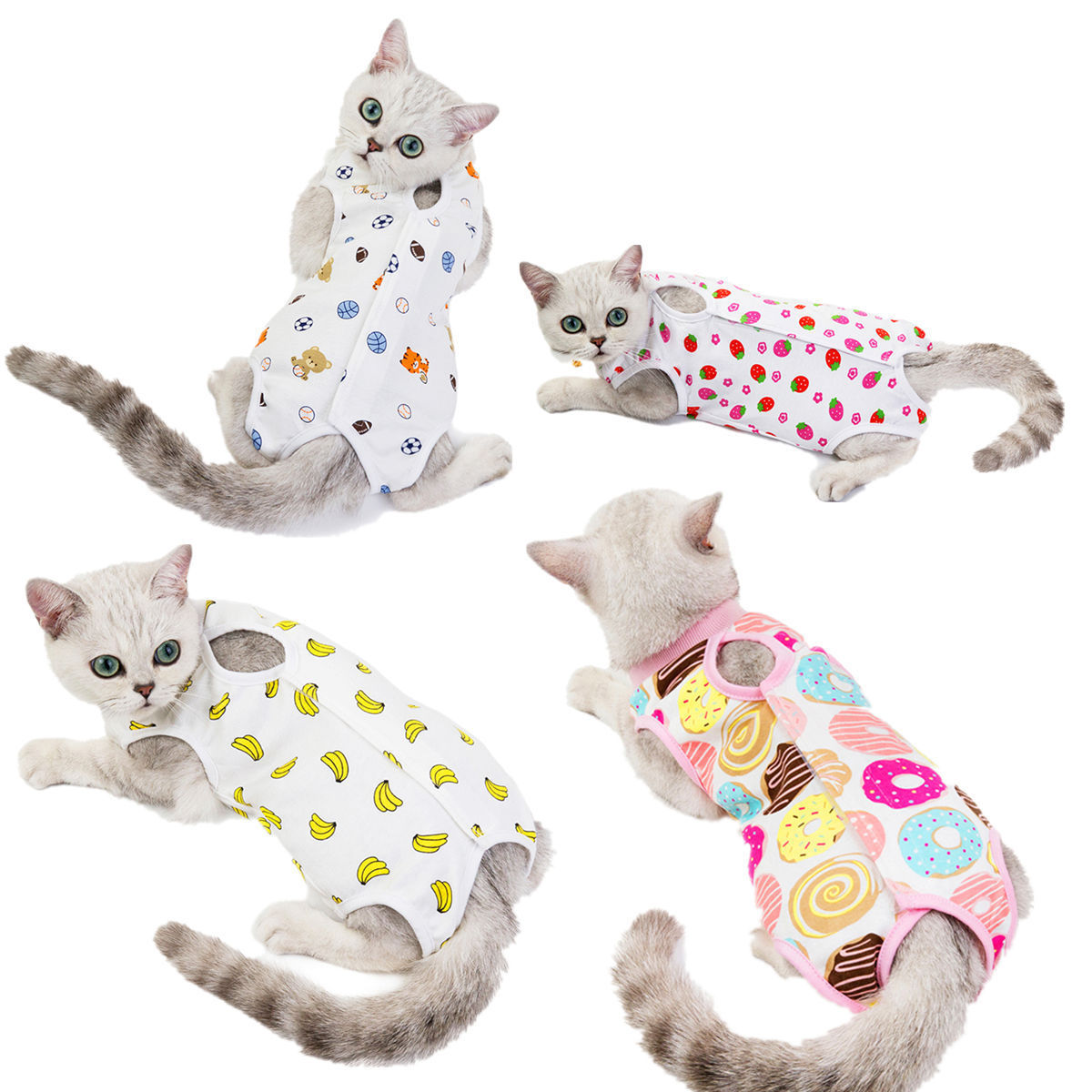 Factory Direct Wholesale New Spring Summer Leisure Cat Clothes Pet Cleaning Supplies