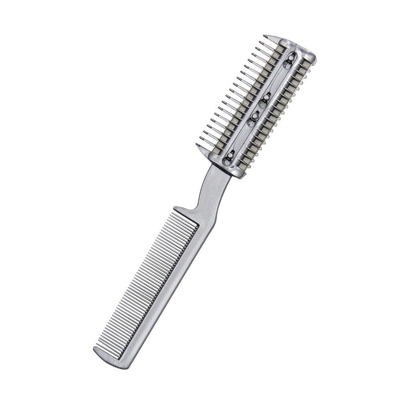 Manufacturer Direct Wholesale Stainless Steel Double Dog Razor Blade Comb