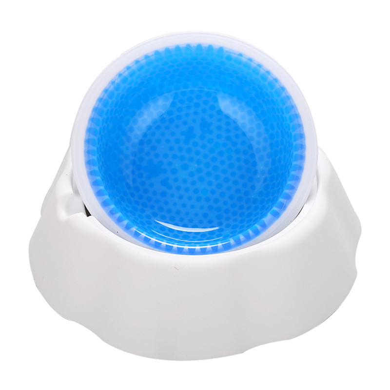 Pet Frosty Bowl Keep Water Cool Frosty Chrilled Pet Dog Water Bowl Pet Bowls & Feeders Bowls,Cups & Pails For Dog 1pc/box 10pcs