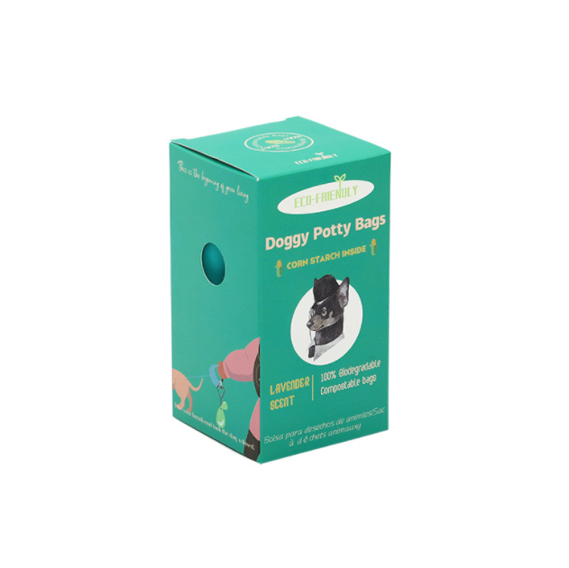 New Product Manufacturer Direct Dog Poop Bag Corn Starch Pla Degradable Poop Bag