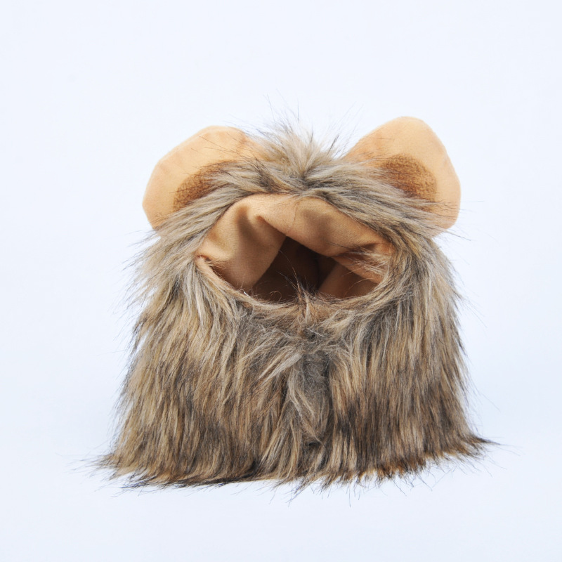 Cat Hat Ears Head Dress Up Costume Adorables Lion Mane Costume For Cat For Dogs Pet Apparel &amp; Accessories Hair Accessories
