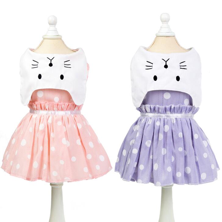 Wholesale Multicolor High Quality Fancy Comfortable Cute Summer Designer Dog Dress