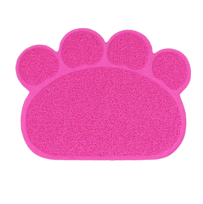 New Cat Mat Pet Placemat Cat Foot Cleaning Door Mat Multi-functional Pet Cat Litter Mat