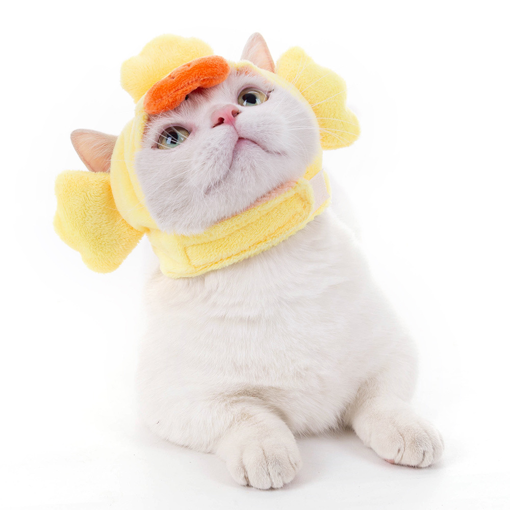 Factory Stock Cute Cartoon Plush Headgear Pet Hat Pet Supplies