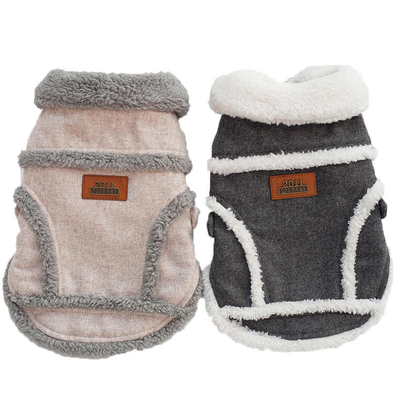 Manufacturers Direct Stylish Casual Warm Nordic Padded Cotton Dog Jacket