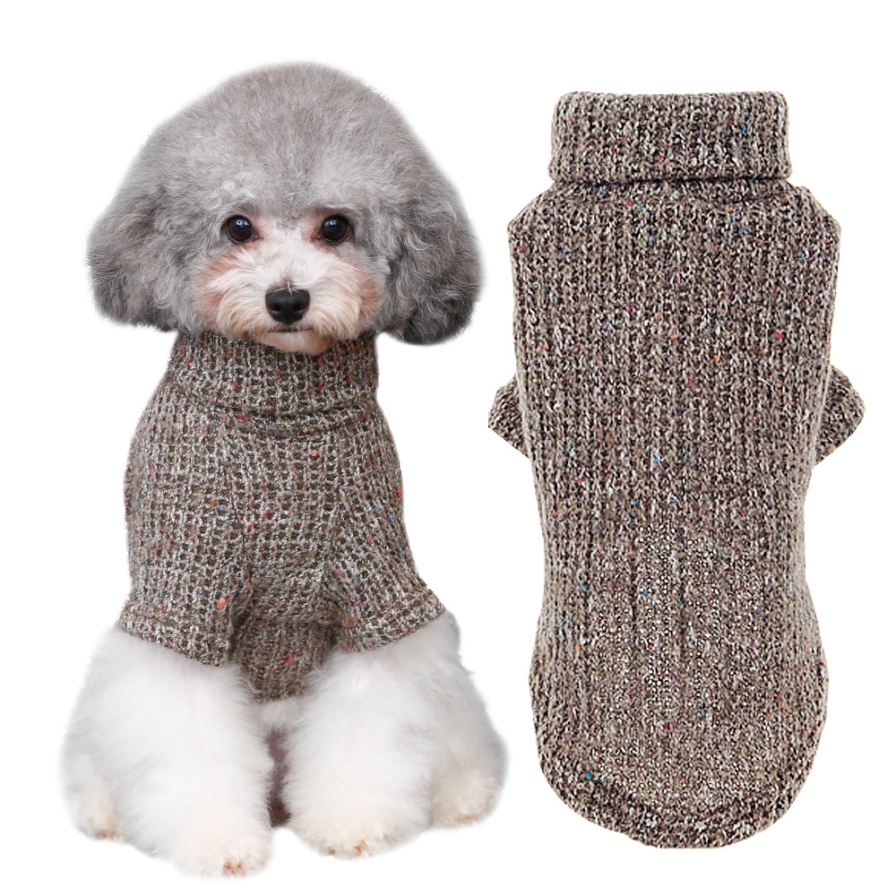 Factory Direct Selling Autumn And Winter Thick Knitted Dog Sweater Pet Supplies