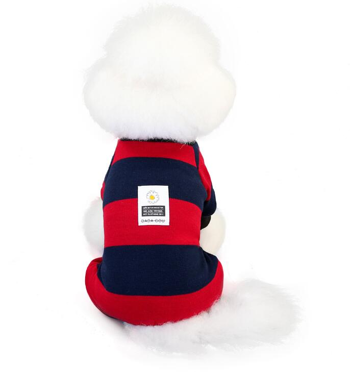 Best Selling Stocked High Quality Four-legged Warm Brushed Pet Winter Dog Hooded Jacket
