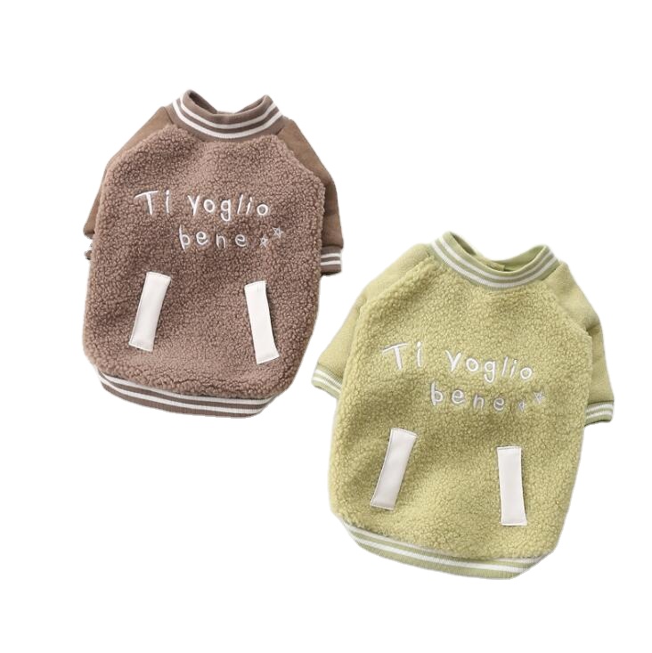 Latest Wholesale Luxury Elastic Comfortable Cotton Winter Dog Clothes