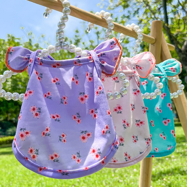 New Style Summer Pet Vest Breathable Dog Cat Pet Clothes Dog Girl Dress