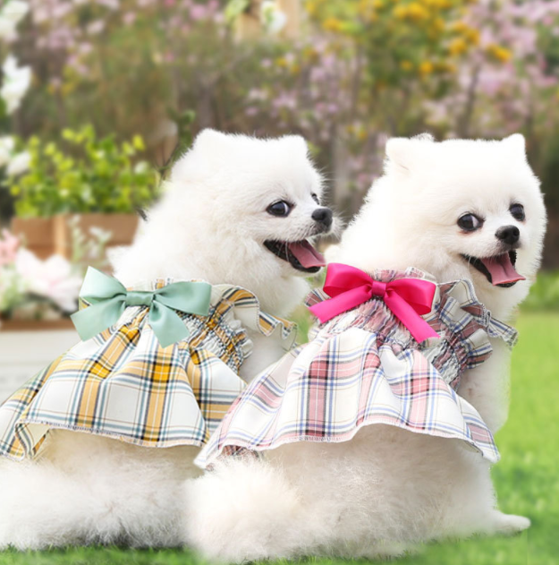 Hot Selling In Stock Summer Two-leg Dog Dress Pet Dog Clothes