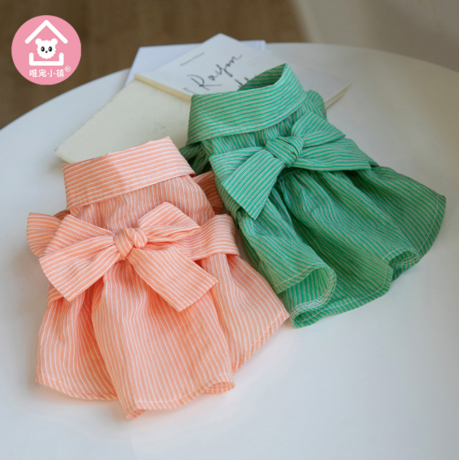 Factory Direct Sale Summer Dog Dress Princess Pet Dog Clothes Dog Skirt