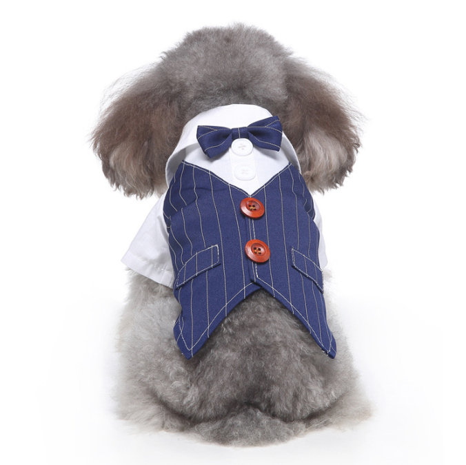 Pet Clothes Dog Suit Cross-border Pet Products Tuxedo Wedding Dress