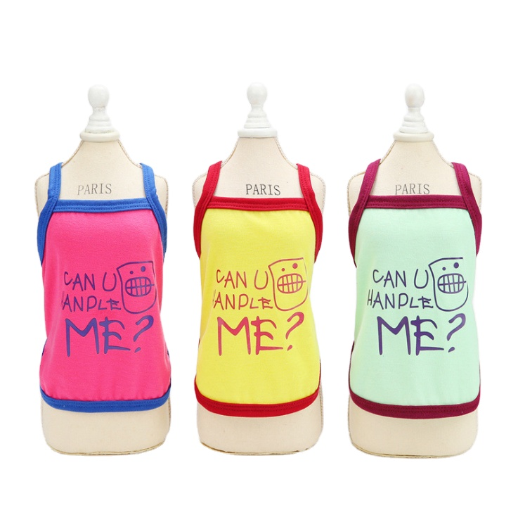 Hot Selling New Dog Summer Clothes Full Printed Dog Vest