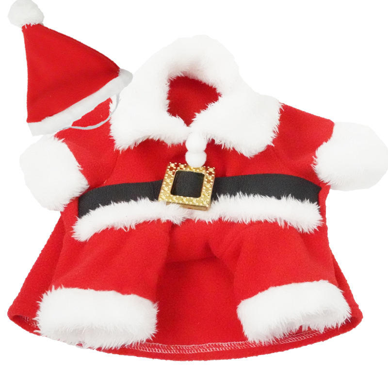 Pet Christmas Fun Party Pet Decorations Santa Claus Dog Christmas Clothing Supplies