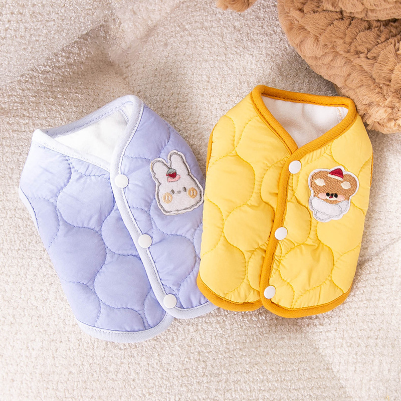 New Released Cute Vest Dog Clothes Soft Warm Comfortable Breathable Pet Clothes