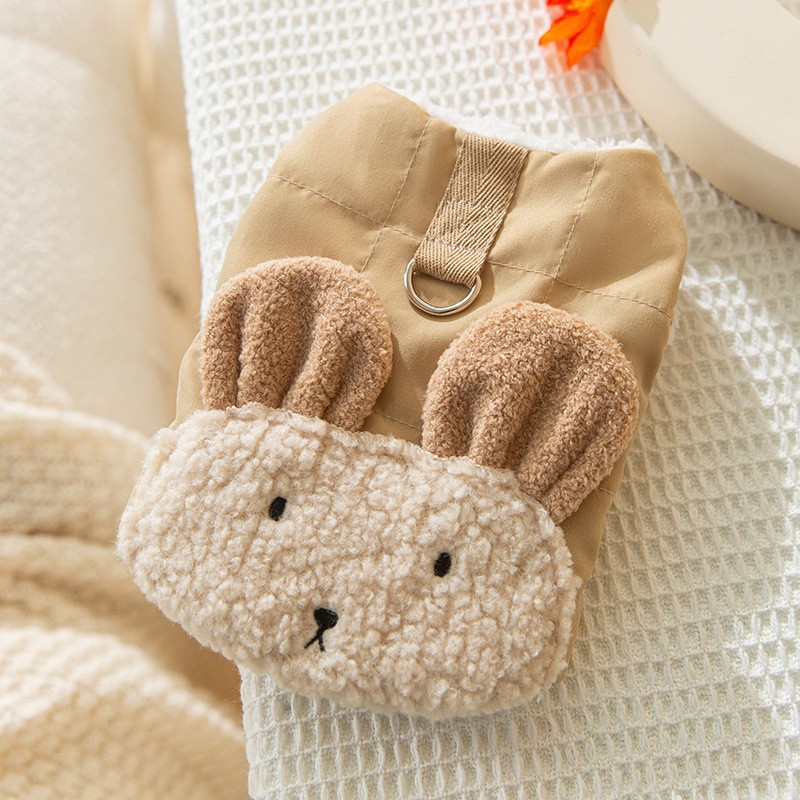 New Design Cute Bear Dog Clothes Soft Warm Comfortable Breathable Pet Clothes