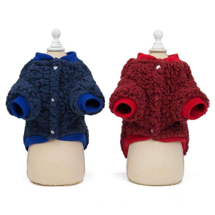 Stocked Wholesale Luxury Classic Soft Fleece Designers Winter Dog Clothes