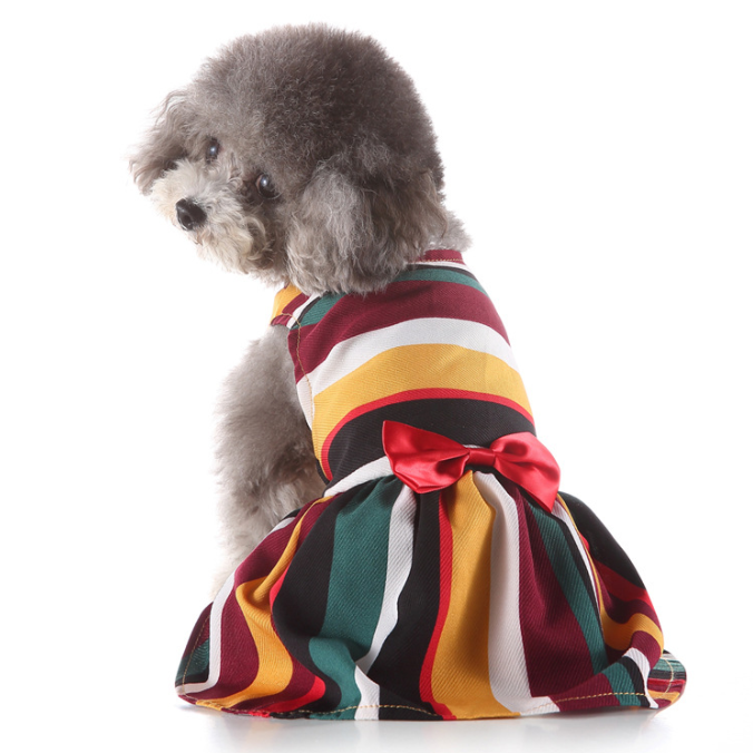 Hot Selling Summer Fashionable Pet Clothes Small Dog Dress