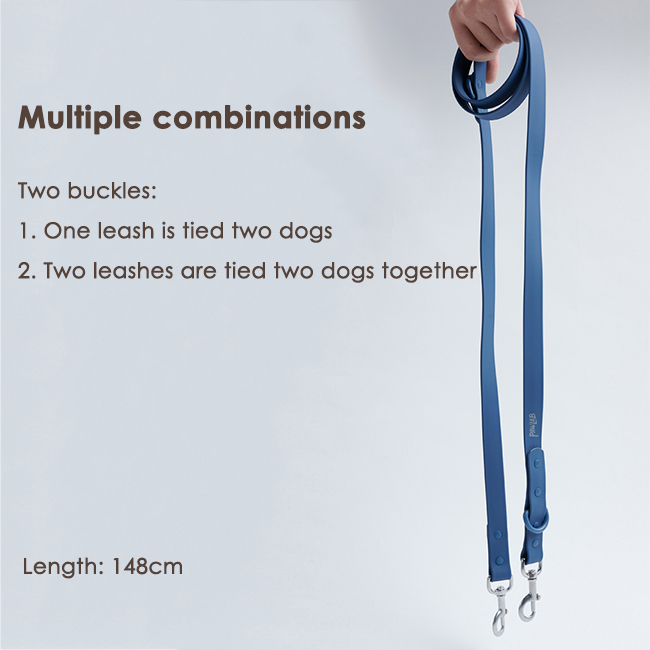 148cm Durable PVC Soft Lightweight Multiple Combinations Walking Dogs Pet Leash Dog Leash Custom