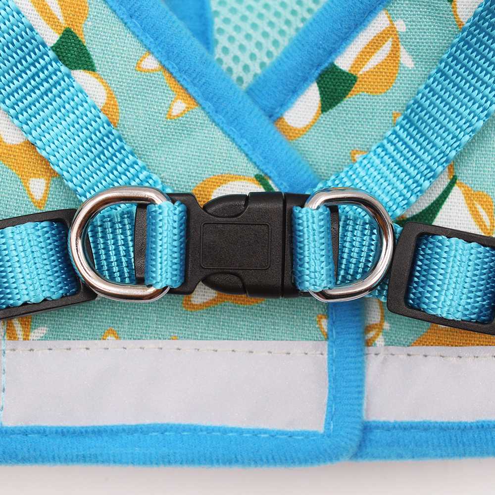 2022 Manufacturers Pet Supplies Adjustable Dog Harness Leash Set Dogs Cotton Support