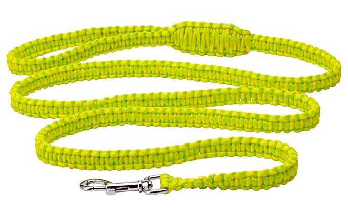 550 Paracrord Dog Pet Running Leash With Accessory Snap