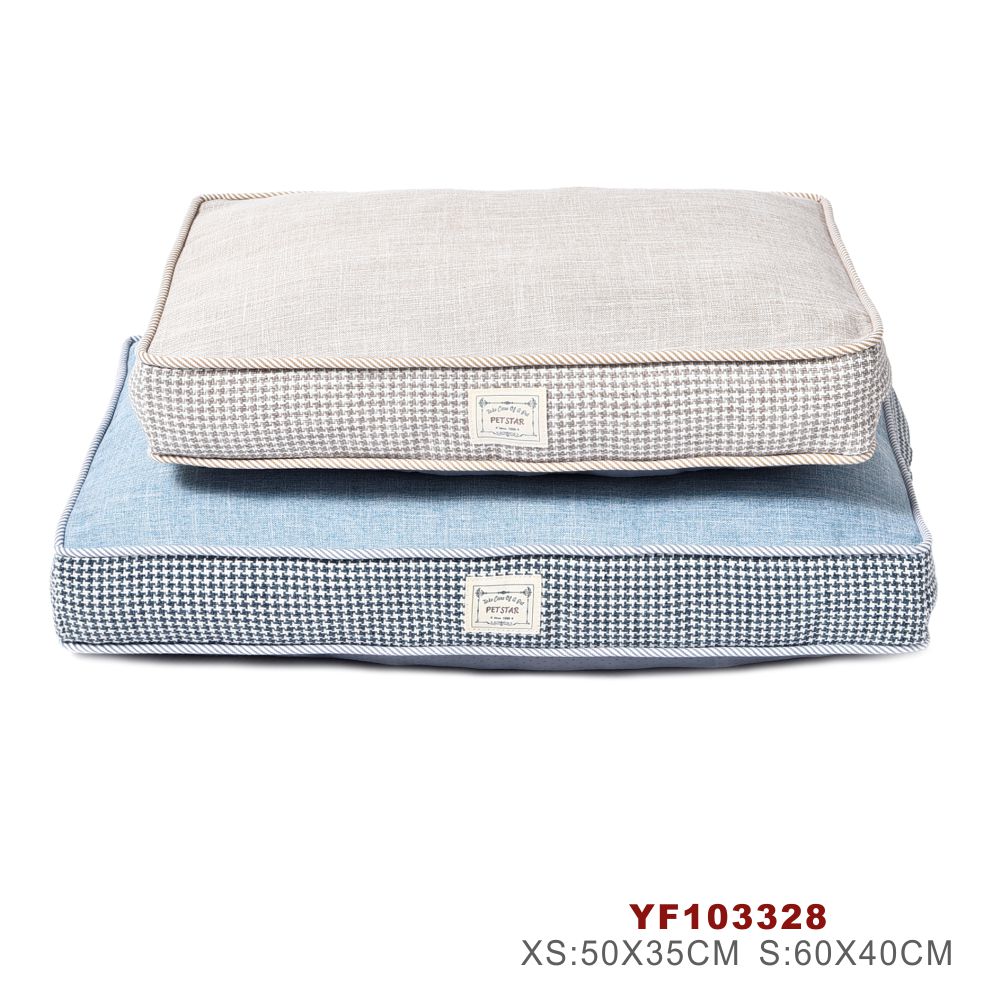 56x37x36 Linen Fabric fleece cotton plush oxford Big Pet Soft Dog Bed