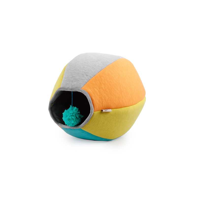 ALLFORPAWS Washable Removeable Cuddle Cave Pet Dog Cat Bed Sleeping Cushion Pet Cave Cats Small Dogs