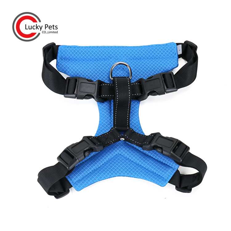 Adjustable Easy Control Sport No Pull Dog Harness With Comfort Breathable Soft Front Padded