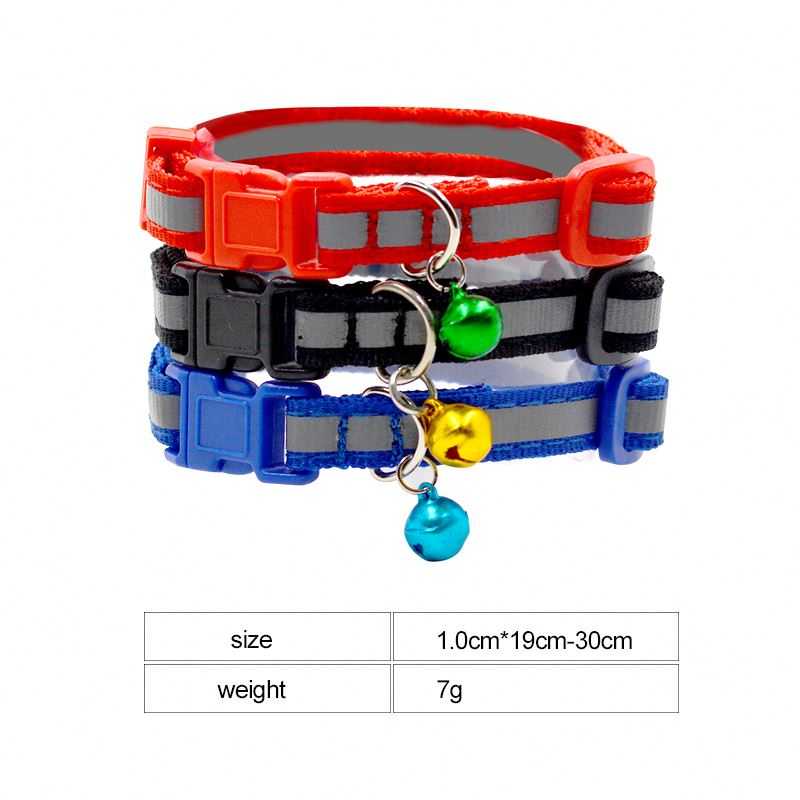 Adjustable Pet Accessories Luminous Pet Neck Collar Pet Collar Buckled