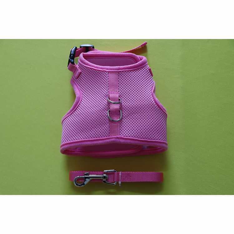 Adjustable Pet Cat Dog Soft Mesh Padded Harness Outdoor