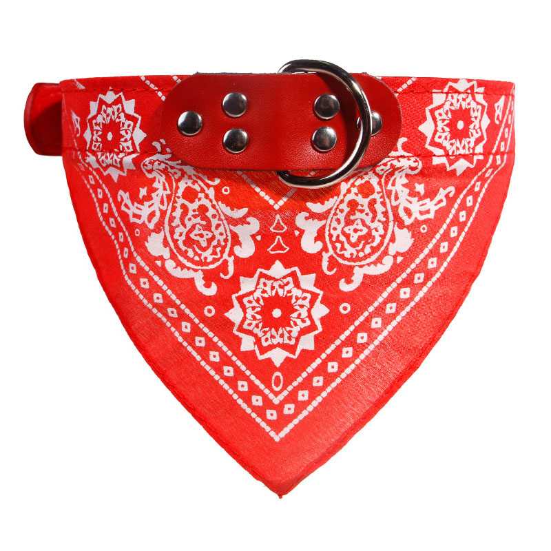 Adjustable Pet Cat Puppy Neckerchief Triangle Neck Scarf Bandana Collar Small Big Dog Pet Collar Accessories