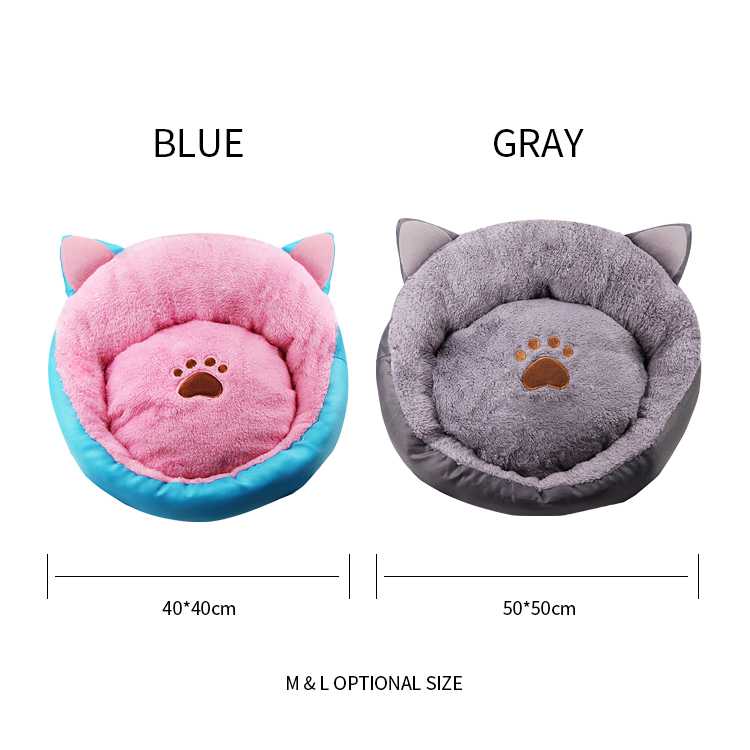 Amazon Ing Plush Pet Bed Oxford Cotton Material Bed Dog Cat Pet Bed Sofa