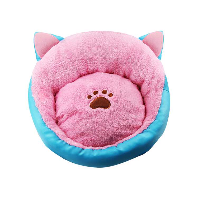 Amazon Ing Plush Pet Bed Oxford Cotton Material Bed Dog Cat Pet Bed Sofa