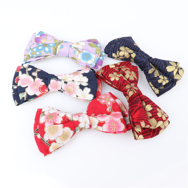 Amigo Cat Collar Bandana Set Collar Breakaway With Cute Bow Tie Bell Japanese Scarf Triangle Bibs Kerchief