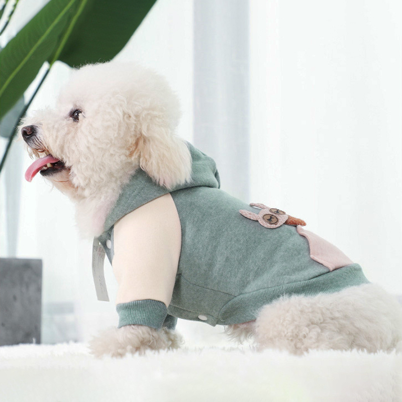 Autumn Winter Dog Hoodie Apparel Accessories Pet Clothes