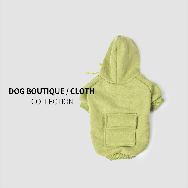 Autumn Winter Pet Clothes Polyester Two Colors Cute Hoodie Dog Small Dogs