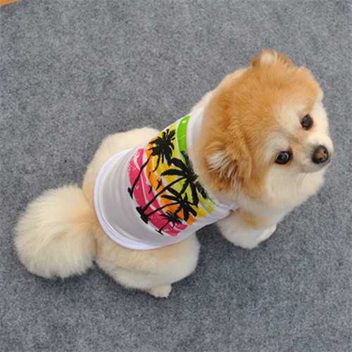 Best Hawaii Shirt Pet Dog Cat Summer Clothes