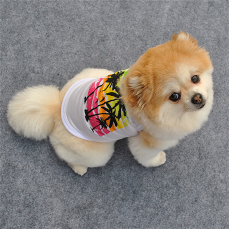 Best Hawaii Shirt Pet Dog Cat Summer Clothes