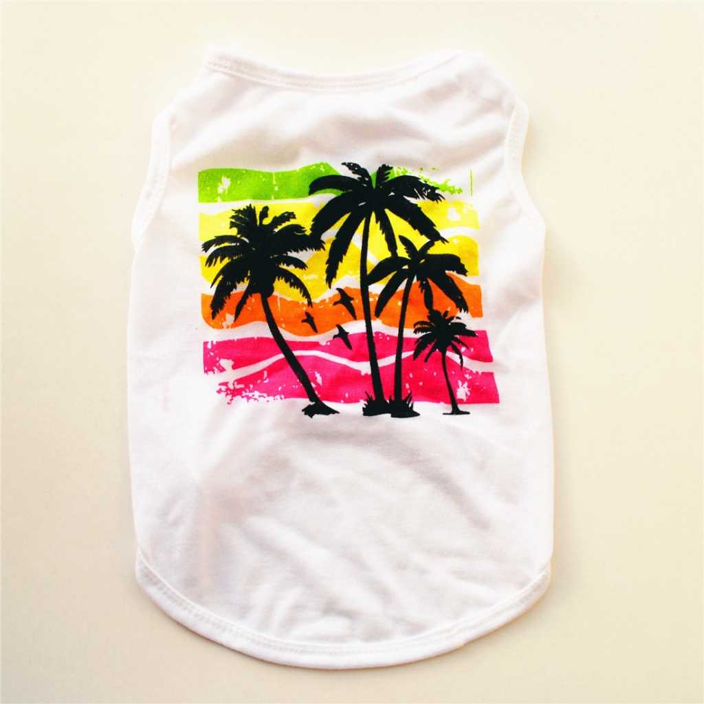 Best Hawaii Shirt Pet Dog Cat Summer Clothes