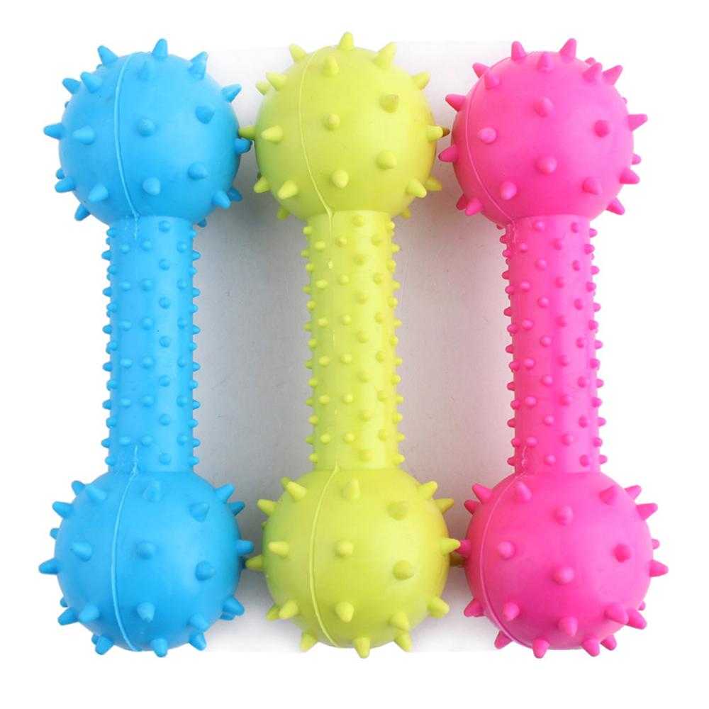 Best Premium Soft Rubber Bone Type Chew Dog Pet Toys