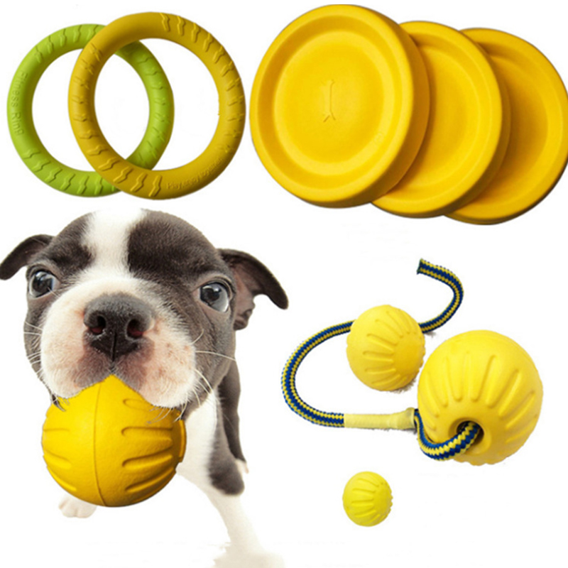 Bite Resistant Training Chew EVA Bouncy Dog Bite Pet Toy Balls