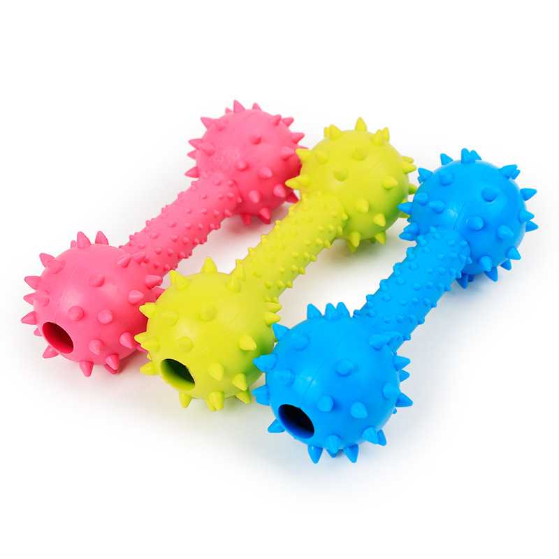 Bone Shape Teeth Cleaning Tpr Dog Pet Toy