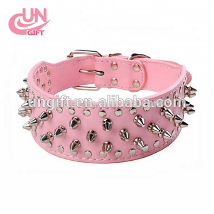 Bowknot Dog Cat Collar Necklace Rivet Scarf Leather Neck Strap Pet Supplies