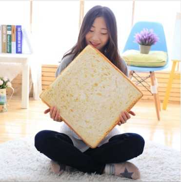 Cat Dog Bread Simulation Slice Japanese Cushion Toast Simulation Pet Slice Pet Universal Blanket Cute Cat Pet Beds Mat