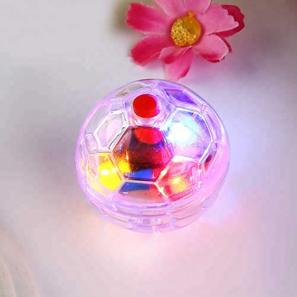 Cat Playing Toys LED Flashing Ball Toys Pet Cat Interactive Toy Balls Cat Chasing Playing Fun Funny Roll Balls